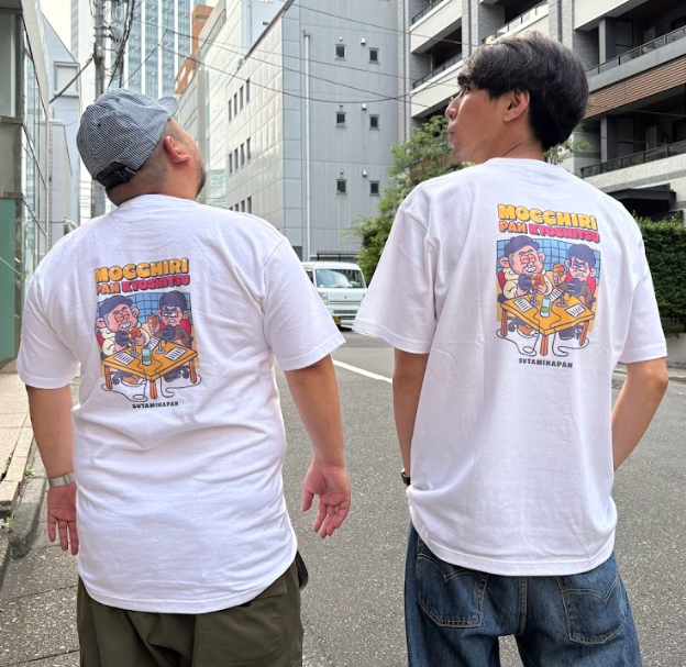 【スタミナパンのもっちりパン教室】イラストTシャツ