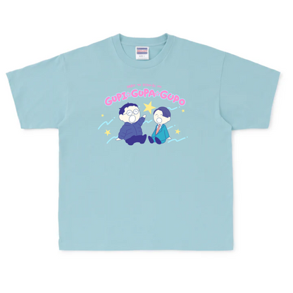 【春とヒコーキのグピ☆グパ☆グポ】ビッグシルエットヘビーウェイトTシャツ（受注製造）-GERA公式グッズ