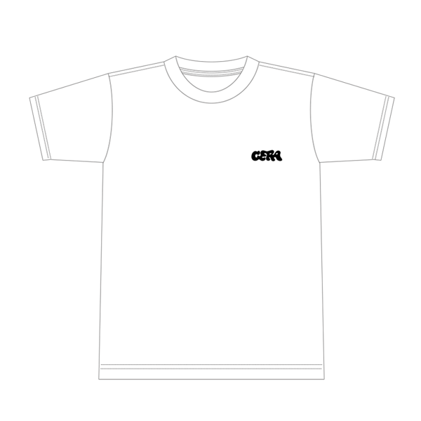 【GERA】ロゴ刺繍Tシャツ