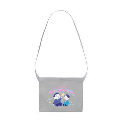 【春とヒコーキのグピ☆グパ☆グポ】サコッシュ（受注製造）-GERA公式グッズ