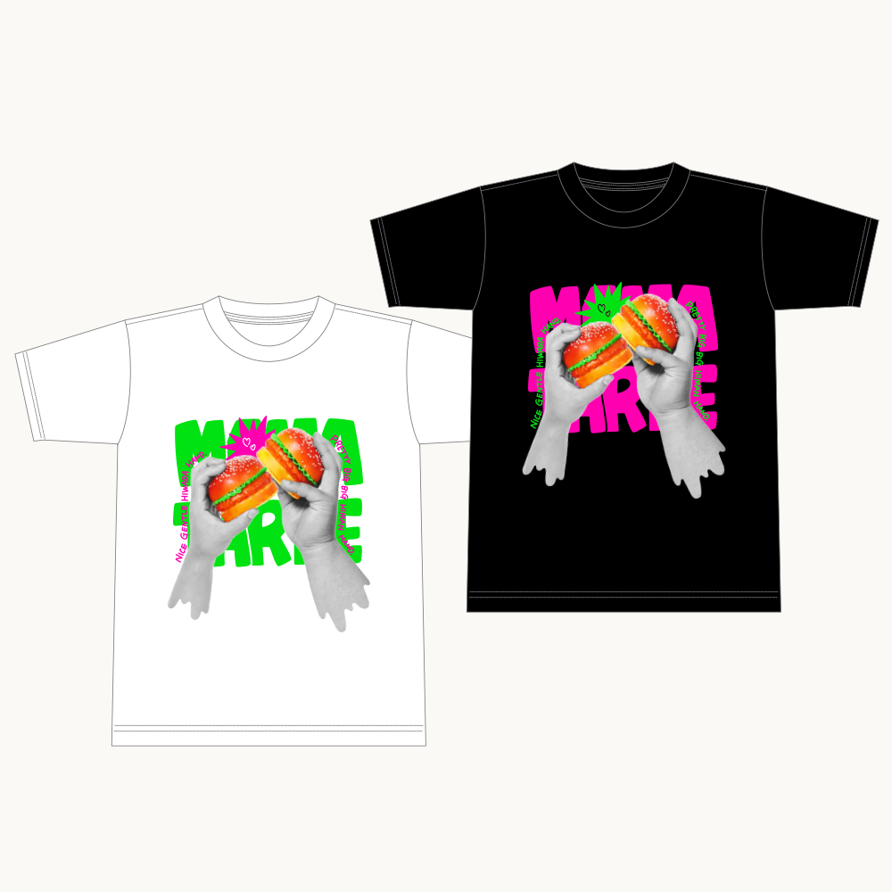 【ママタルトのラジオ母ちゃん】（受注生産）ビックTシャツ