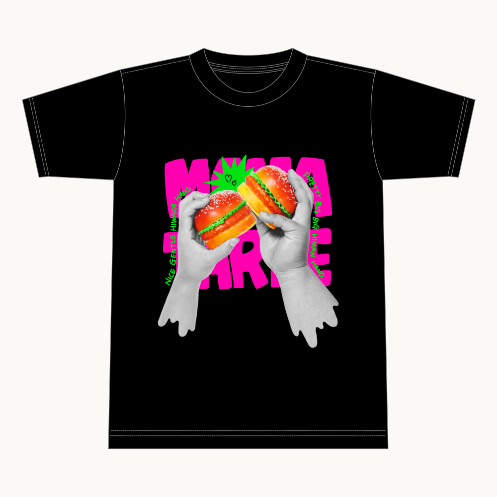 【ママタルトのラジオ母ちゃん】（受注生産）ビックTシャツ