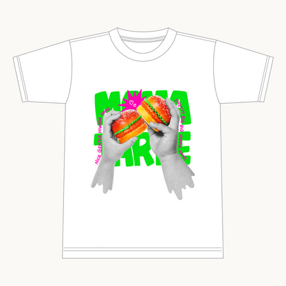 【ママタルトのラジオ母ちゃん】（受注生産）ビックTシャツ