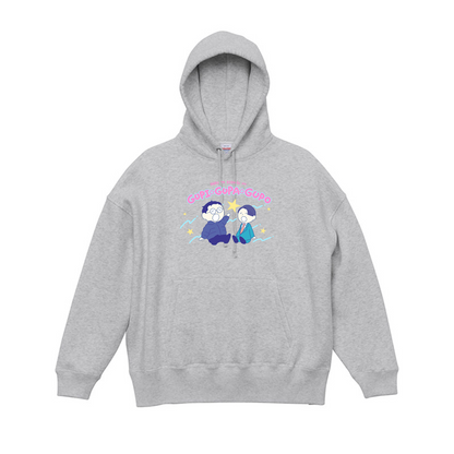 【春とヒコーキのグピ☆グパ☆グポ】ビッグシルエットパーカー（受注製造）-GERA公式グッズ