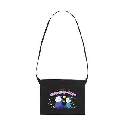 【春とヒコーキのグピ☆グパ☆グポ】サコッシュ（受注製造）-GERA公式グッズ