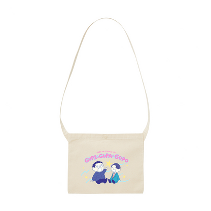 【春とヒコーキのグピ☆グパ☆グポ】サコッシュ（受注製造）-GERA公式グッズ