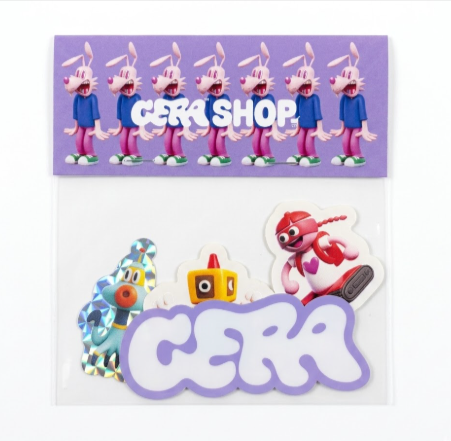 【GERA】ランダムステッカーセット