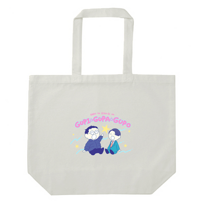 【春とヒコーキのグピ☆グパ☆グポ】トートバッグ（受注製造）-GERA公式グッズ