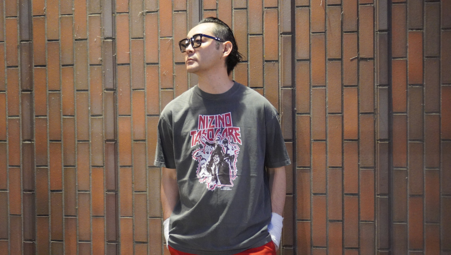 【虹の黄昏の超絶バイーンラジオS】（受注製造）虹の黄昏のヴィンテージライクTシャツ