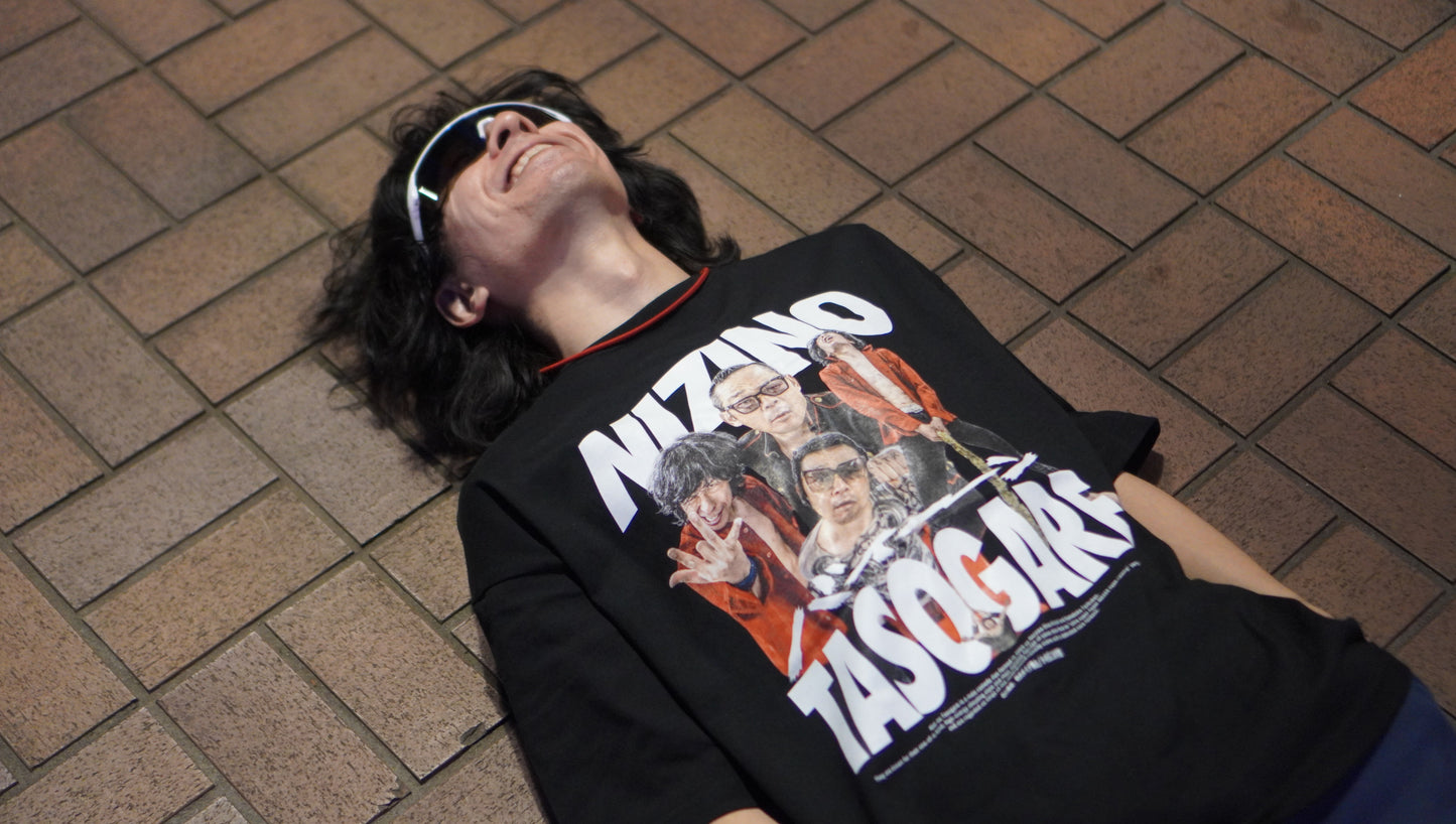 【虹の黄昏の超絶バイーンラジオS】（受注製造）虹の黄昏のビッグシルエットTシャツ