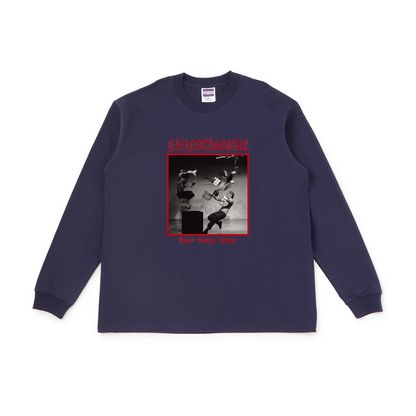 【虹の黄昏の超絶バイーンラジオS】ビッグシルエットロングスリーブTシャツ（受注製造）-GERA公式グッズ