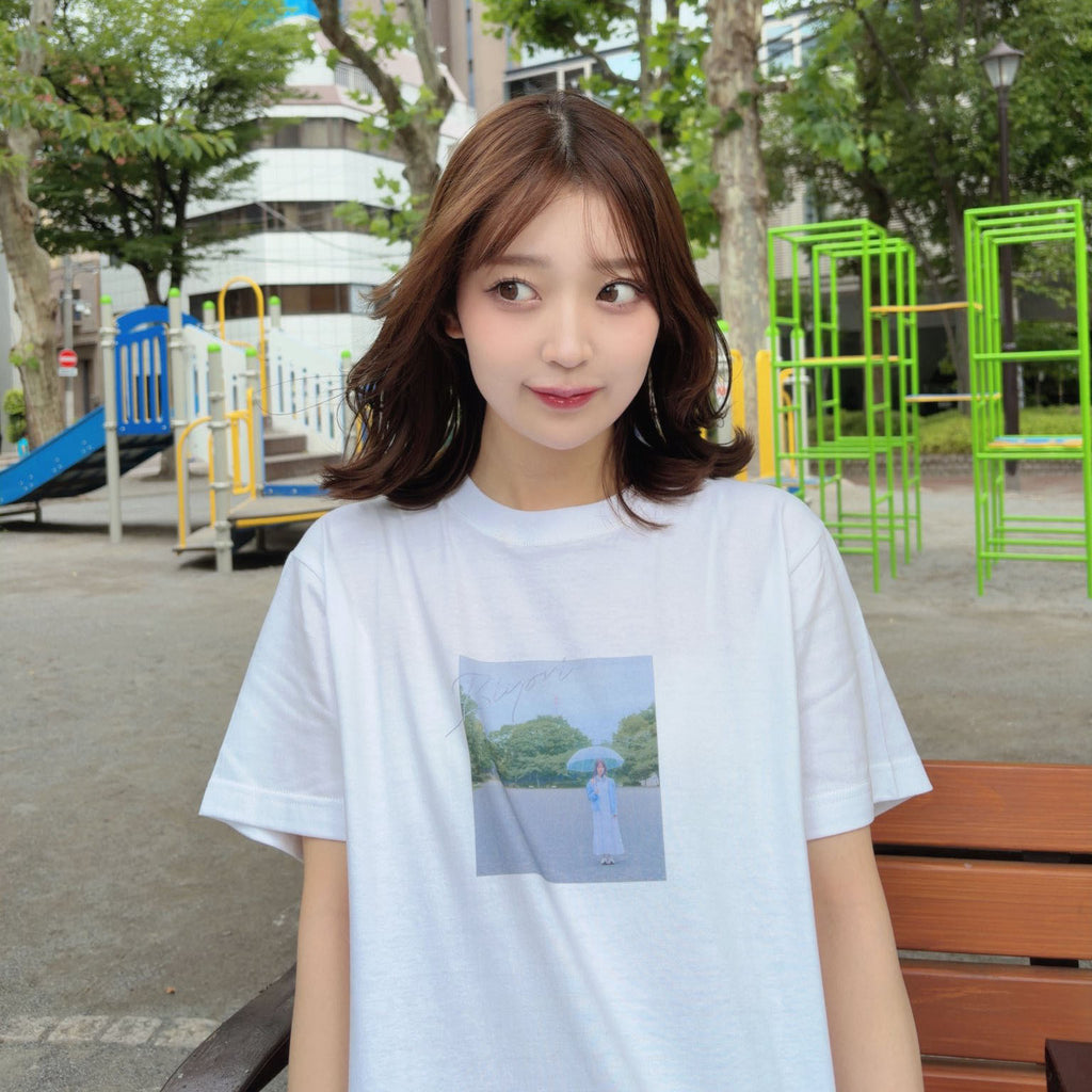 【阪口珠美のだいすこ日和】だいすこ日和Tシャツ（白ver）