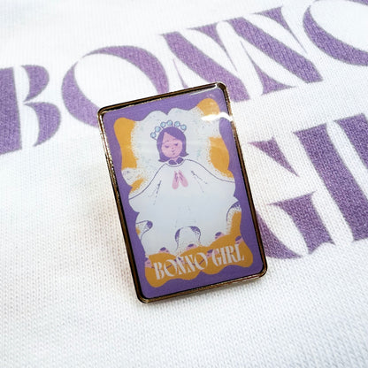 【吉住の聞かん坊な煩悩ガール】（受注生産）BONNO GIRL ピンバッジ