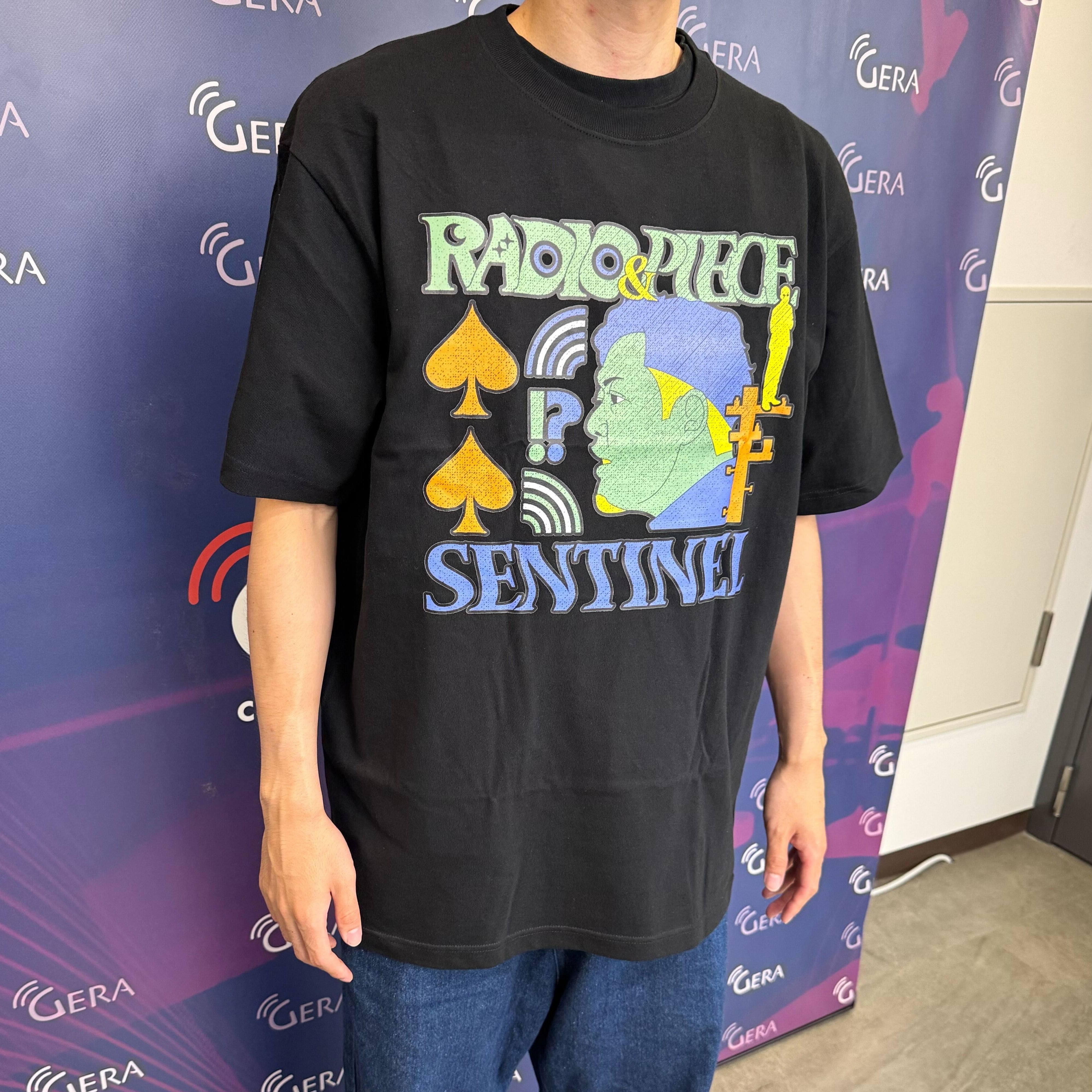 センチネルのラジオ&ピース】スピ大誠 Tシャツ（受注製造）-GERA公式
