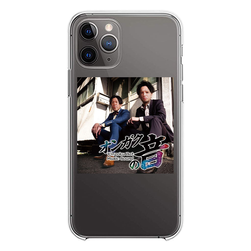 【金属バットのMusic Sound】クリアスマホケース（受注製造）-GERA公式グッズ