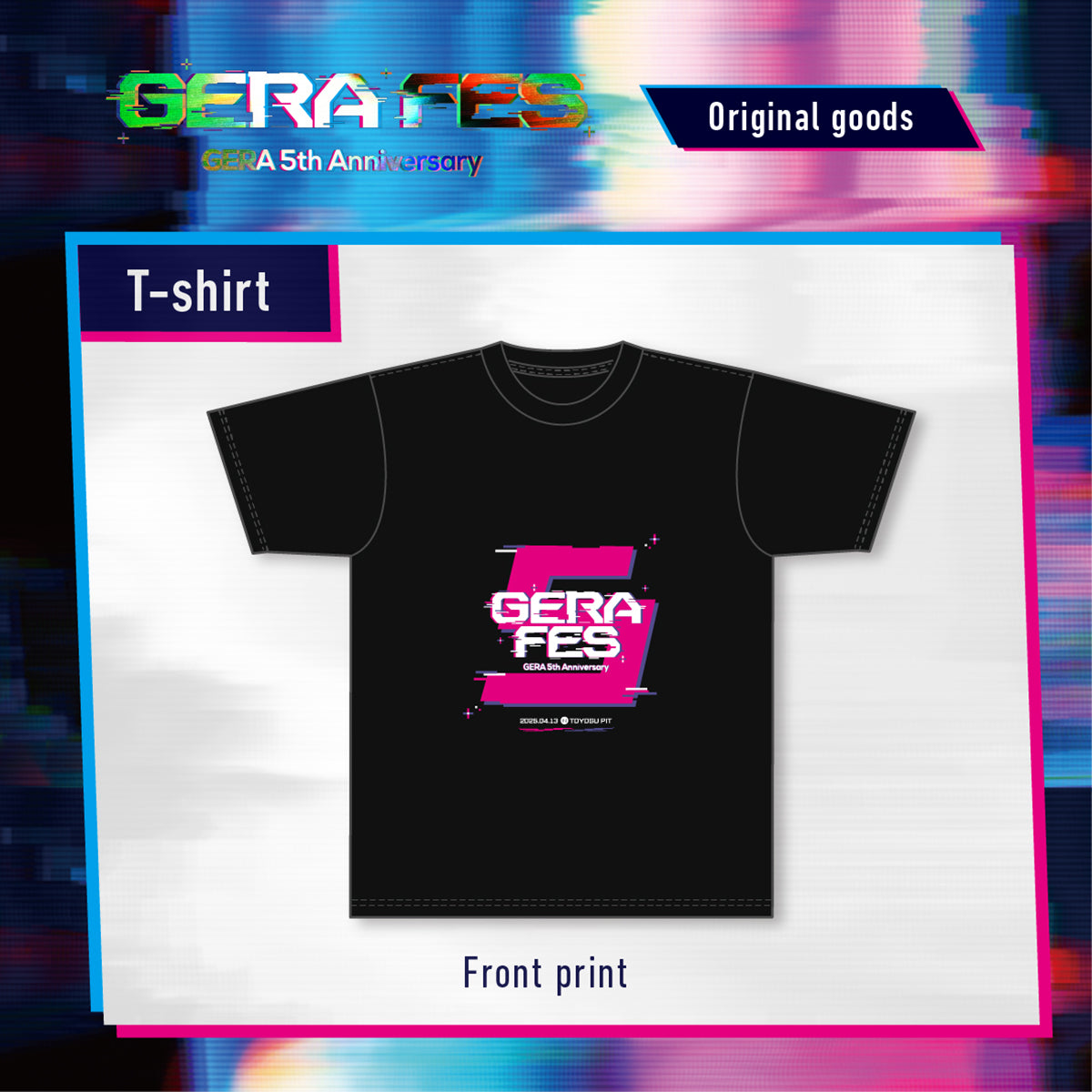 【GERA FES】Tシャツ