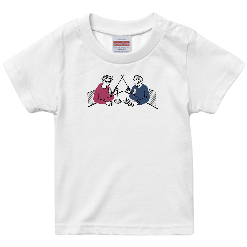 【ヤーレンズのラジオの虎】スタンダードTシャツ_ベビー用（受注製造）-GERA公式グッズ