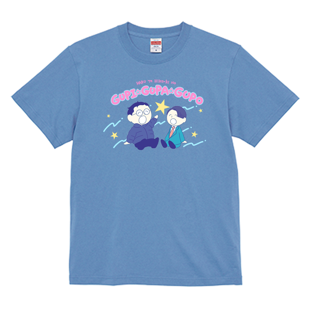 【春とヒコーキのグピ☆グパ☆グポ】スタンダードTシャツ（受注製造）-GERA公式グッズ