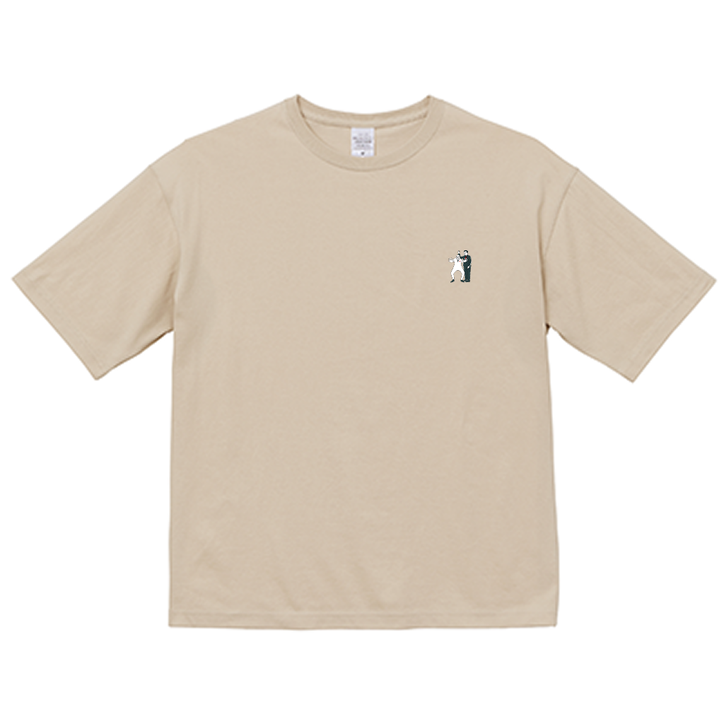 【錦鯉の人生五十年】ビッグシルエットTシャツ（受注製造）-GERA公式グッズ