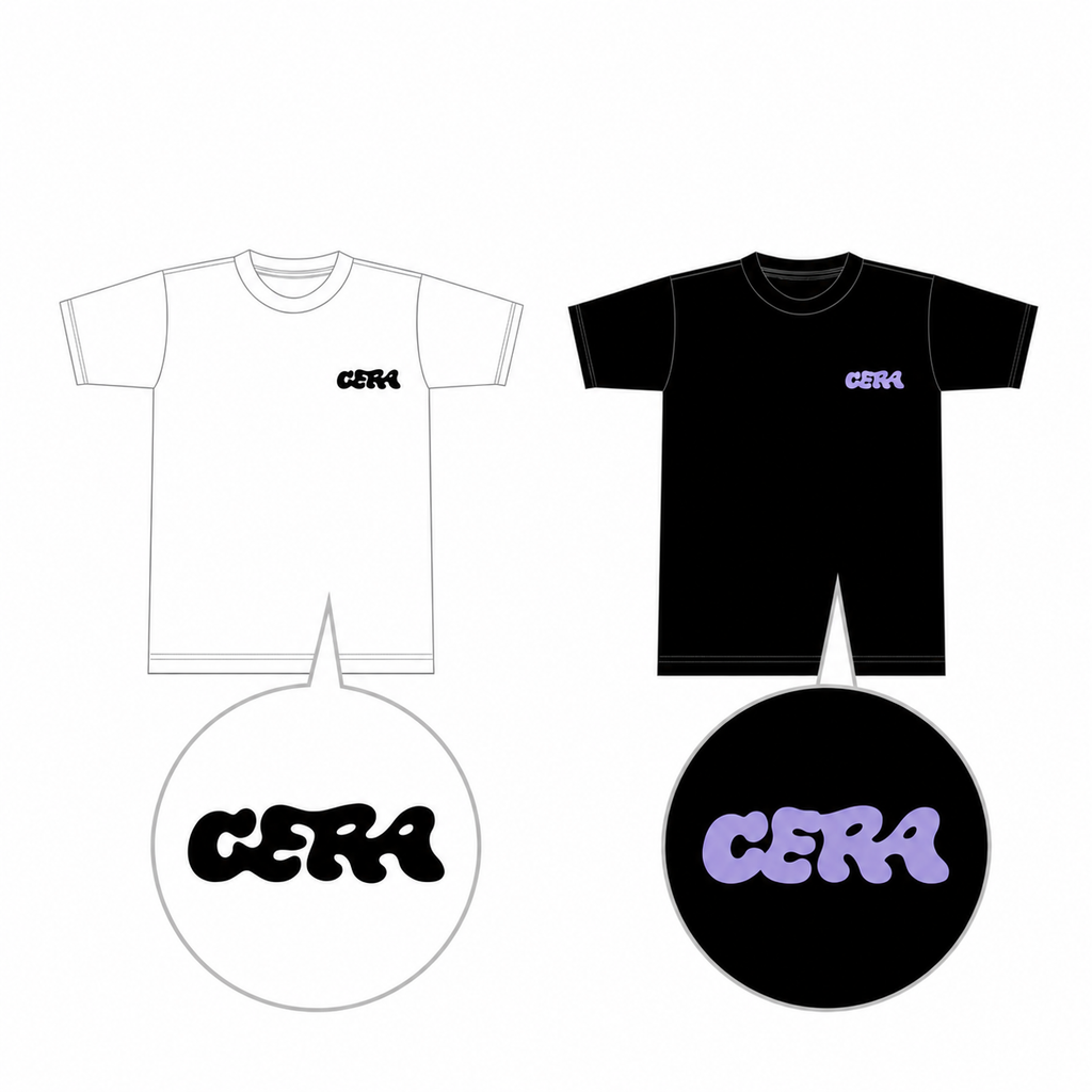 【GERA】ロゴ刺繍Tシャツ