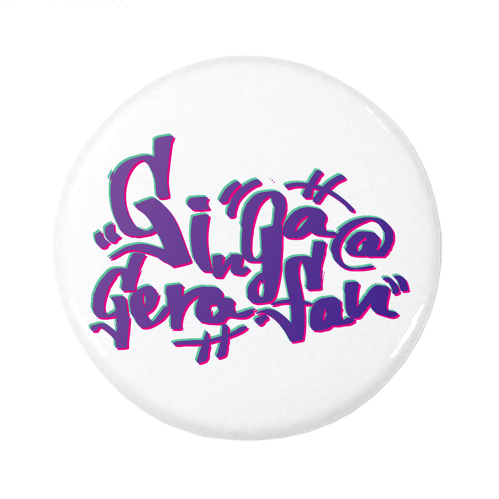 【ヤマトパンクスの銀河巡礼概論】缶バッチ_グラフィティ（受注製造）-GERA公式グッズ