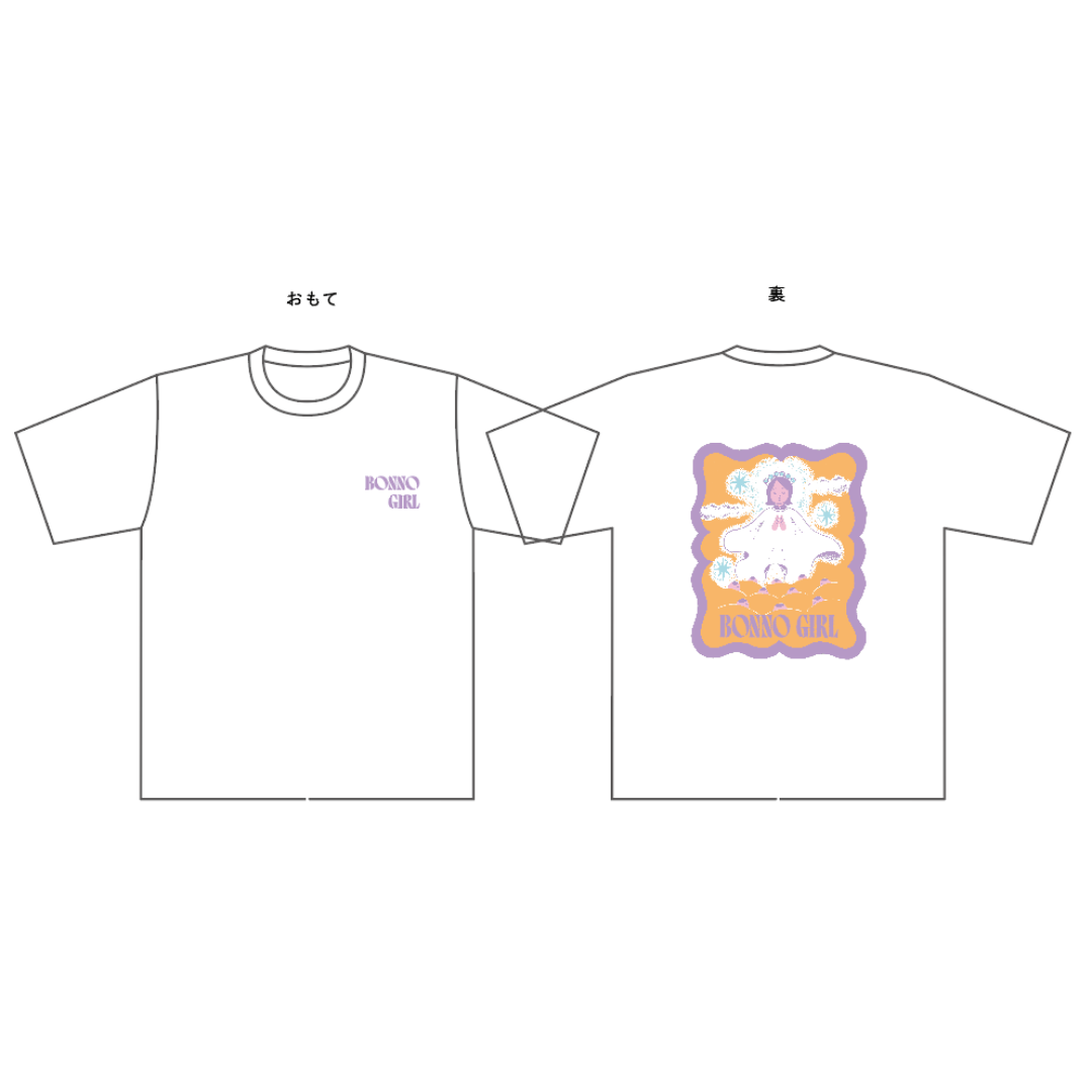 【吉住の聞かん坊な煩悩ガール】（受注生産）BONNO GIRL Tシャツ