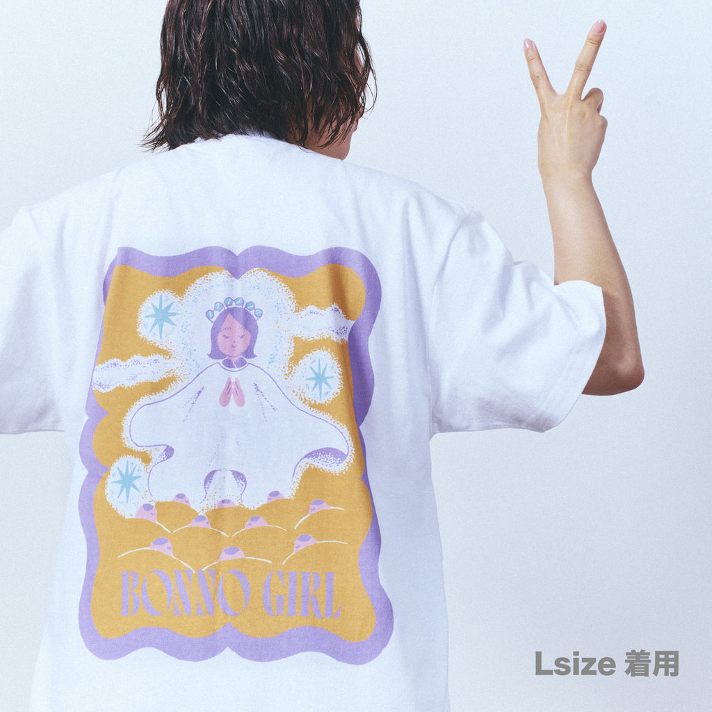 【吉住の聞かん坊な煩悩ガール】（受注生産）BONNO GIRL Tシャツ